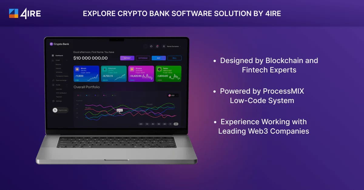 crypto bank solution web