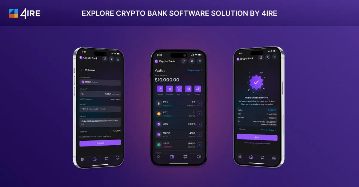 crypto bank solution mobile