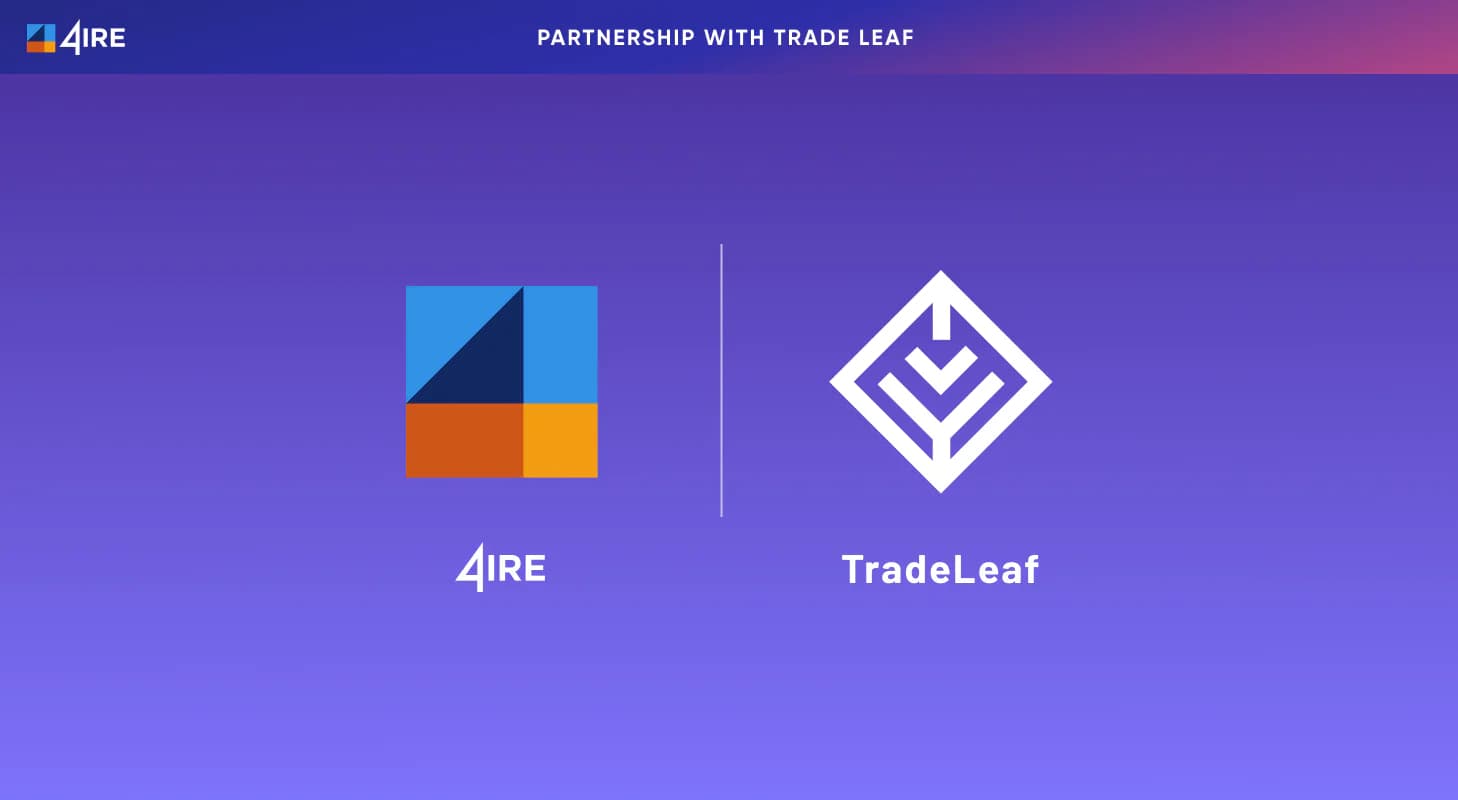 4IRE Announces Partnership with Trade Leaf