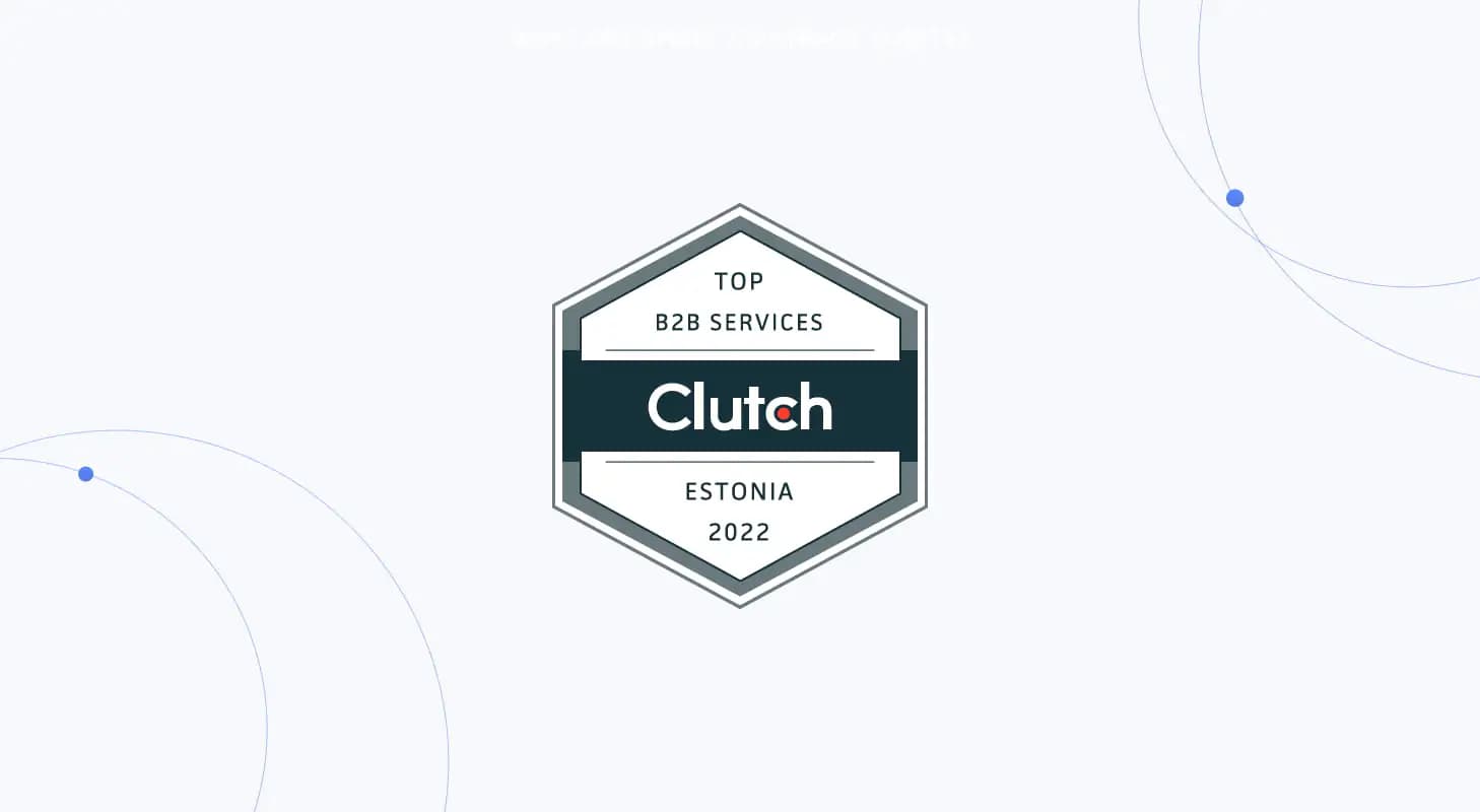 Clutch Recognizes 4IRE as Estonia’s Best-Ranking B2B Company for 2022