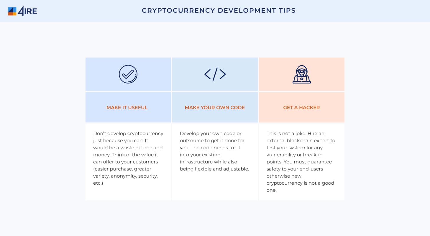 Cryptocurrency Development Tips