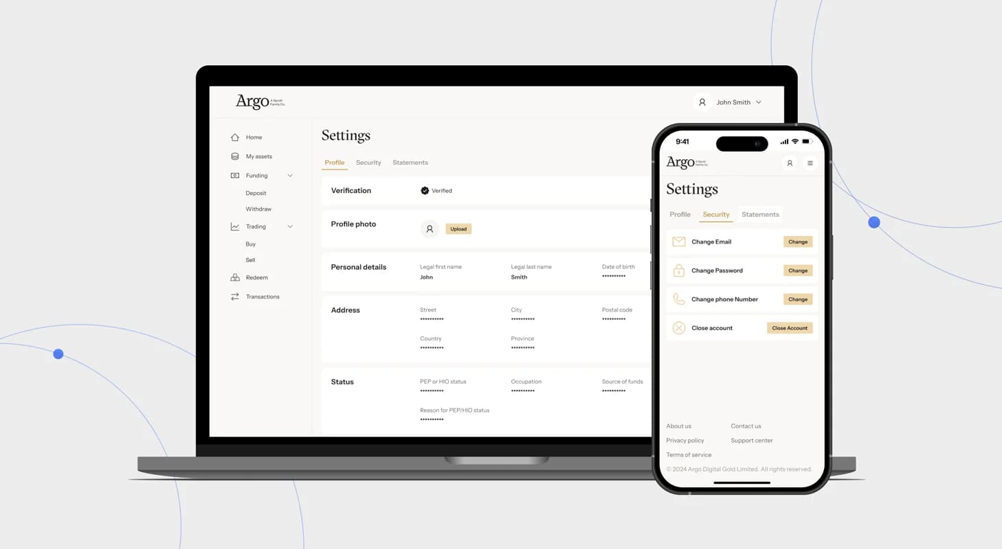 argo platform settings