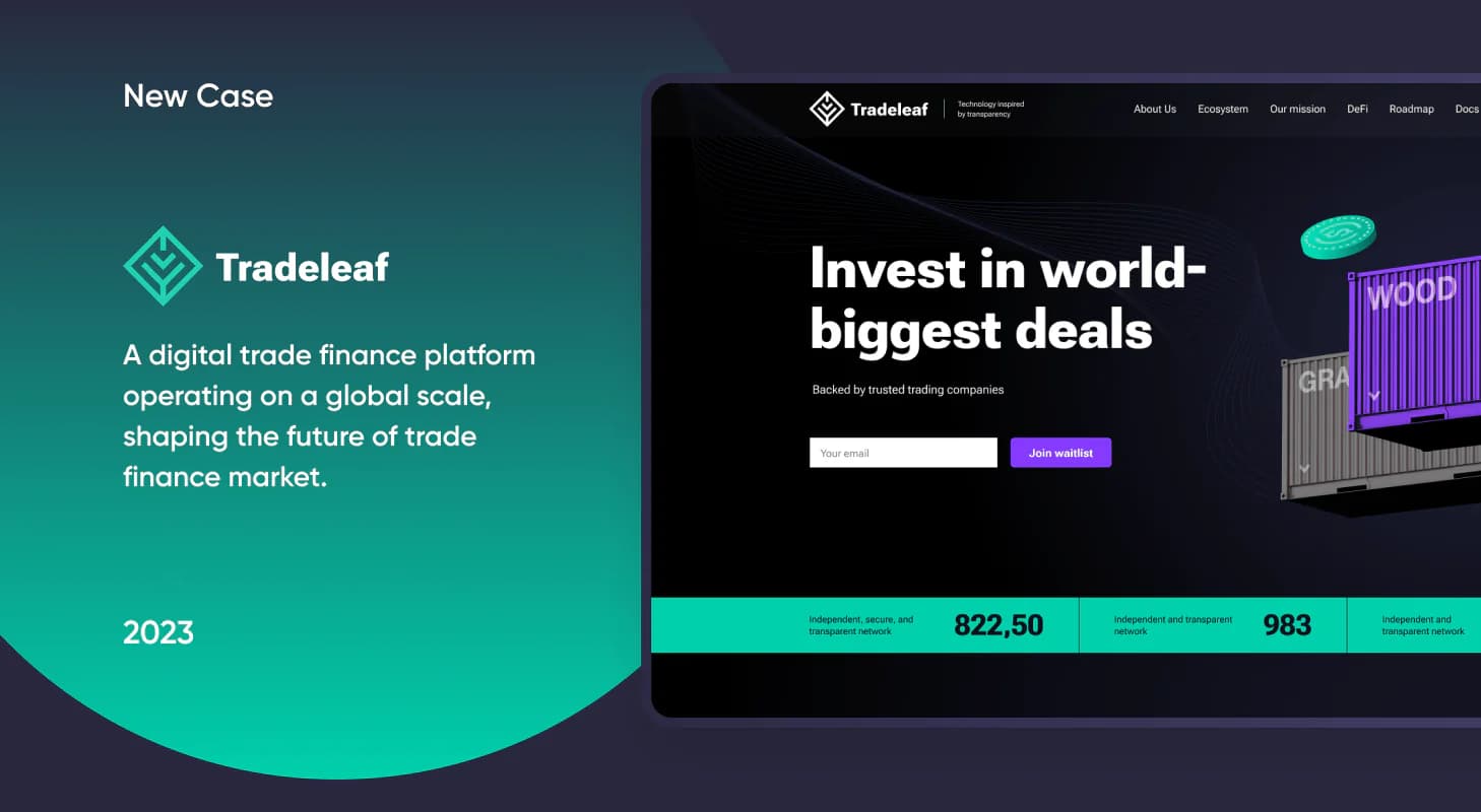 Tradeleaf: Blockchain-Based Trade Finance Platform