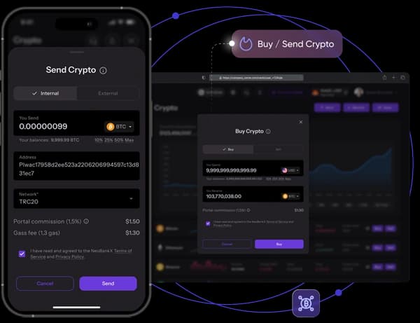 Optimize user experience across all devices — NeobankX screenshot